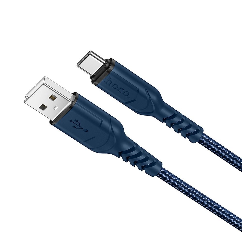 USB-A - USB-C HOCO X59 Victory -data- ja latauskaapeli, 18W, 1m, Sininen