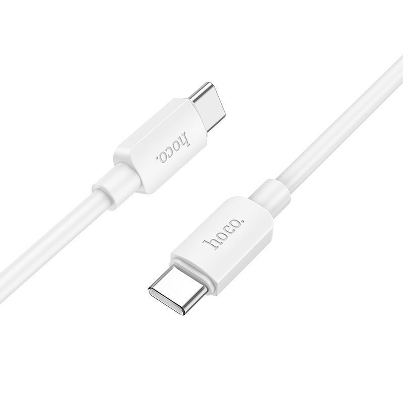 USB-C data- ja latauskaapeli - USB-C HOCO HOCO X96, 60W, 1m, valkoinen