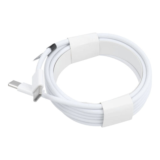 USB-C data- ja latauskaapeli - USB-C OEM USB-C HD26 Box, 30W, 2m, valkoinen