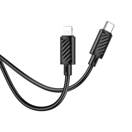 USB-C - Lightning HOCO X88 Data- ja Latauskaapeli, 20W, 1m, Musta