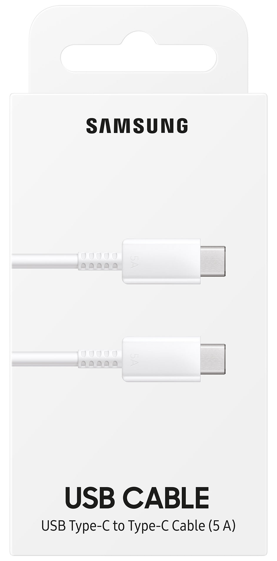 USB-C - USB-C Samsung EP-DN975 tiedonsiirto- ja latauskaapeli, 100W, 1m, valkoinen EP-DN975BWEGWW