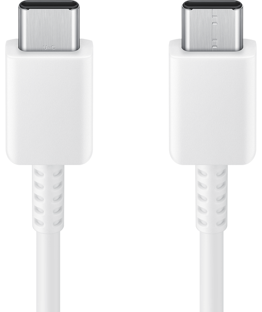 USB-C data- ja latauskaapeli - USB-C Samsung, 60 W, 1,8 m, valkoinen EP-DX310JWEGEU