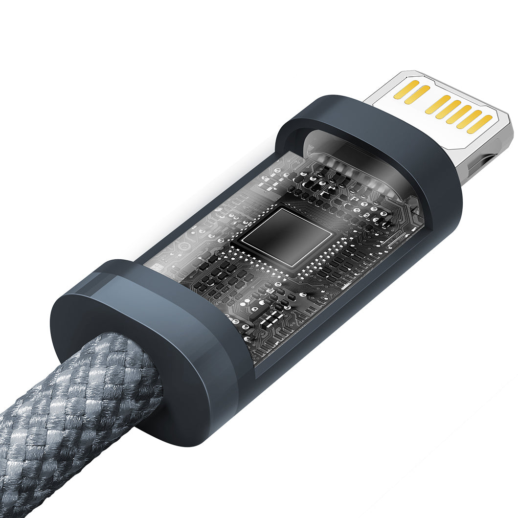 USB-C - Lightning Baseus Dynamic Series -data- ja latauskaapeli, 20W, 1m, Harmaa CALD000016