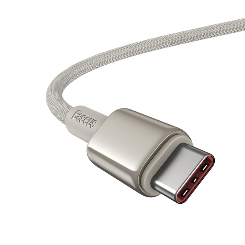 USB-C - USB-C Baseus Tungsten Gold -data- ja latauskaapeli, 100W, 1m, Kulta P10319800G21-00