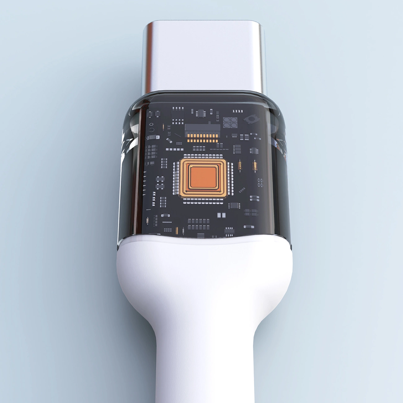 USB-C - USB-C Dudao L9C Max Data- ja Latauskaapeli, 240W, 2m, Valkoinen