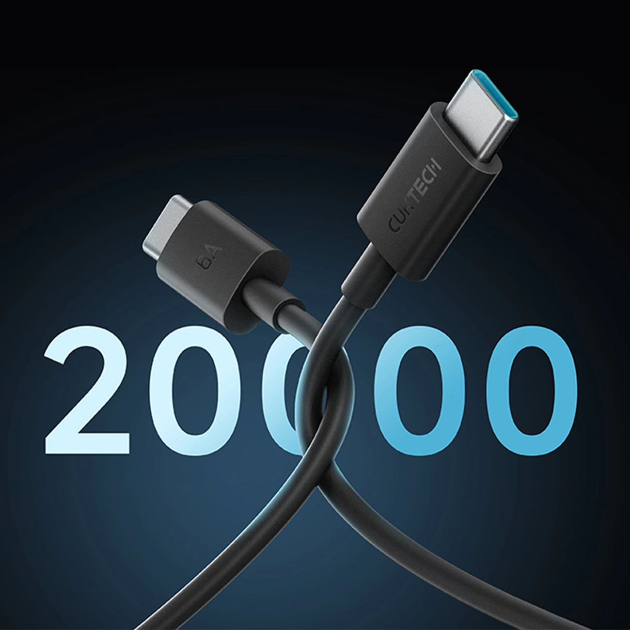 USB-C - USB-C Cuktech -data- ja latauskaapeli, 240W, 1.5m, Musta CKCTC615NCBK