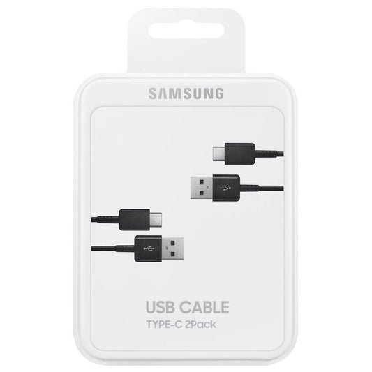 Samsung USB-A-USB-C data- ja latauskaapeli 2-pack, 25W, 1.5m, musta EP-DG930MBEGGWWWW