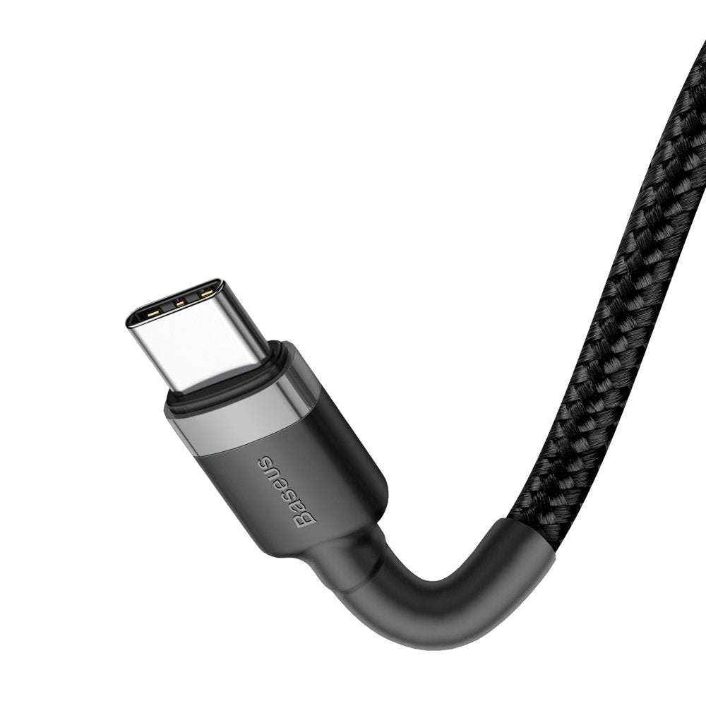USB-C data- ja latauskaapeli - USB-C Baseus Cafule, 60W, 1m, musta CATKLF-GG1 CATKLF-GG1 CATKLF-GG1