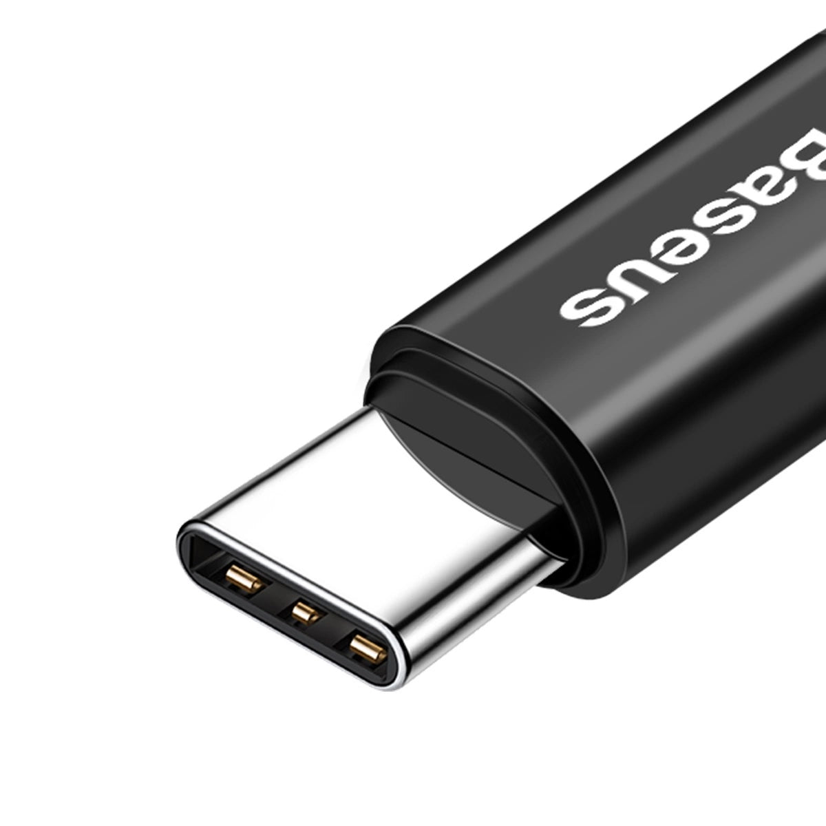 Tieto- ja latauskaapeli USB-A - USB-C Baseus Fish Eye Spring, 18W, 1m, musta CATSR-01 CATSR-01 CATSR-01