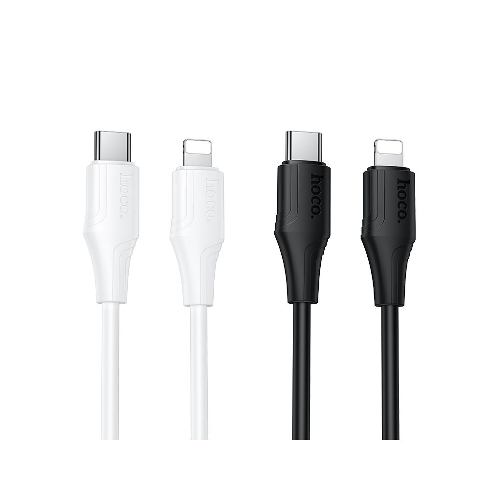 USB-C - Lightning HOCO X124 Data- ja Latauskaapeli, 27W, 1m, Valkoinen