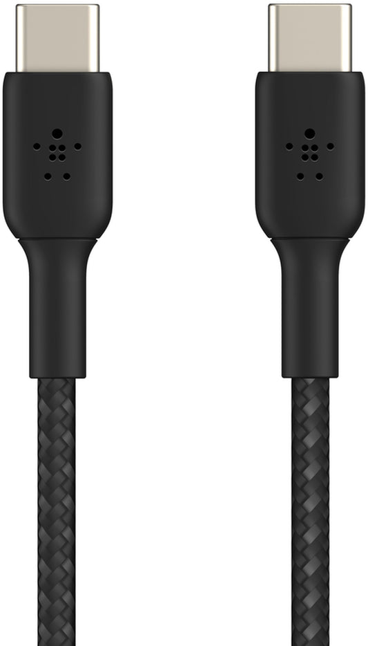 USB-C-tietojen ja latauksen kaapeli - USB-C Belkin BoostCharge Pro, 60W, 2m, Musta CAB004bt2MBK
