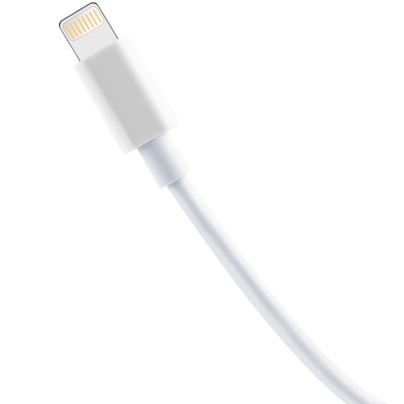 USB-C - Lightning MaXlife MXUC-05 Data- ja Latauskaapeli, 20W, 1m, Valkoinen