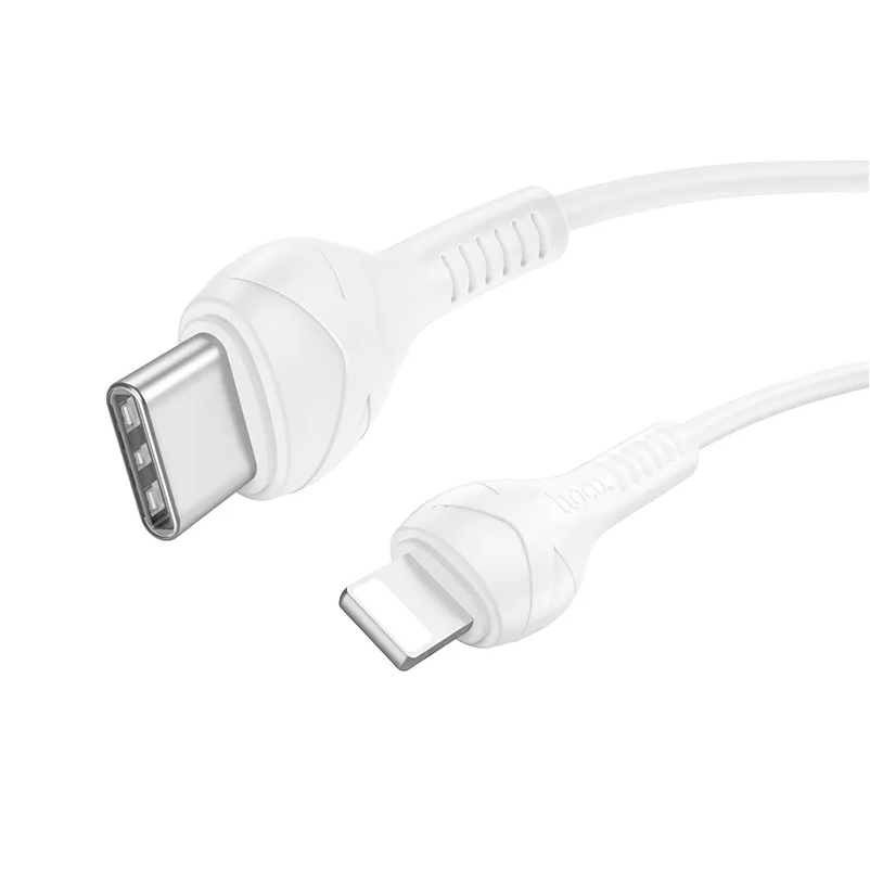 USB-C - Lightning HOCO X37 Data- ja Latauskaapeli, 27W, 1m, Valkoinen