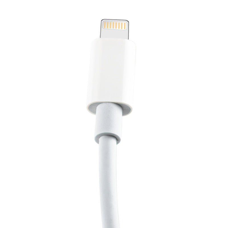USB-C - Lightning MaXlife MXUC-05 Data- ja Latauskaapeli, 20W, 1m, Valkoinen