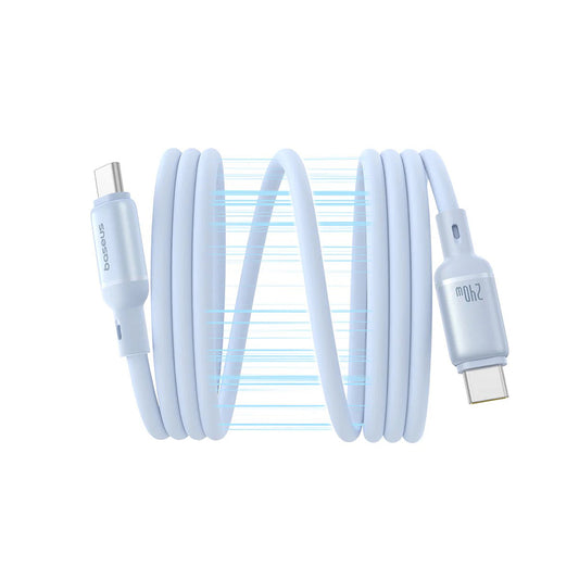 USB-C - USB-C Baseus PicoGo -data- ja latauskaapeli, 240W, 1m, Sininen P10376800311-00