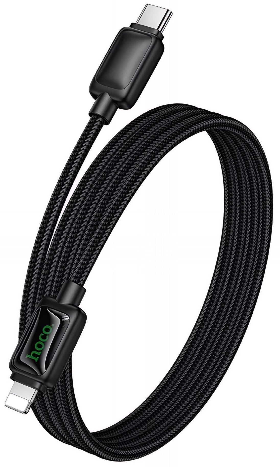 USB-C - Lightning HOCO U146 -data- ja latauskaapeli, 30W, 1.2m, Musta
