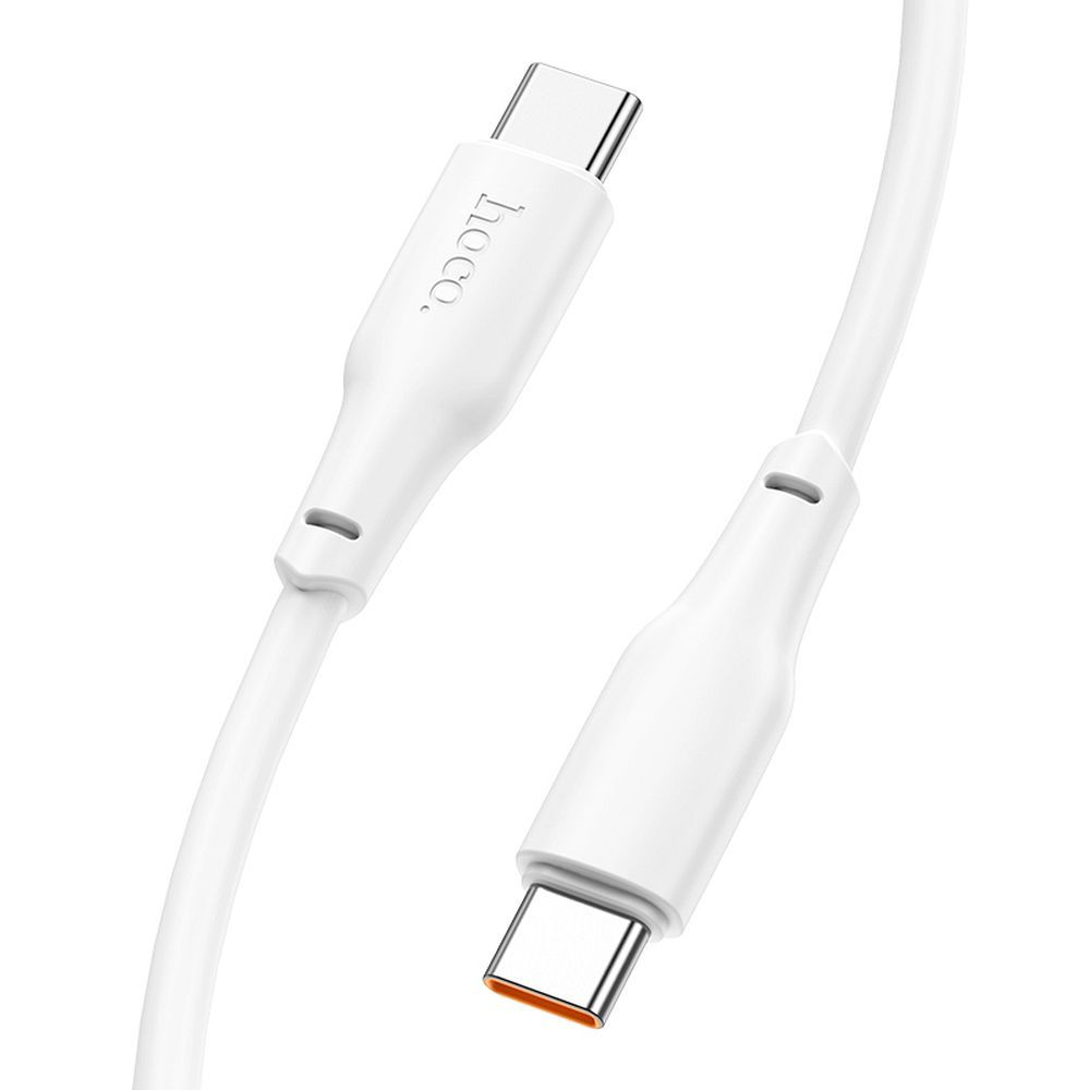 USB-C data- ja latauskaapeli - USB-C HOCO X93 USB-C, 100W, 2m, valkoinen