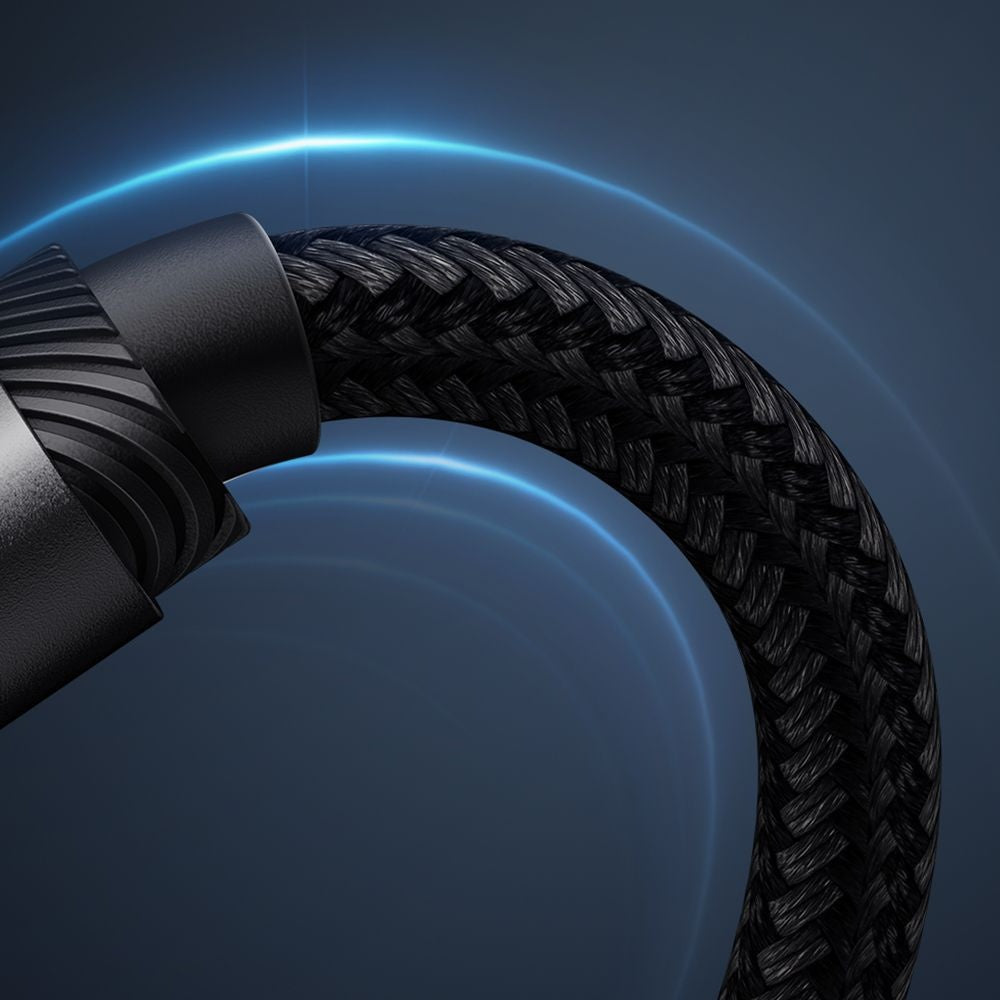 Data- ja latauskaapeli USB-A - USB-C ColorWay CW-CBUC003, 18W, 1m, Vihreä