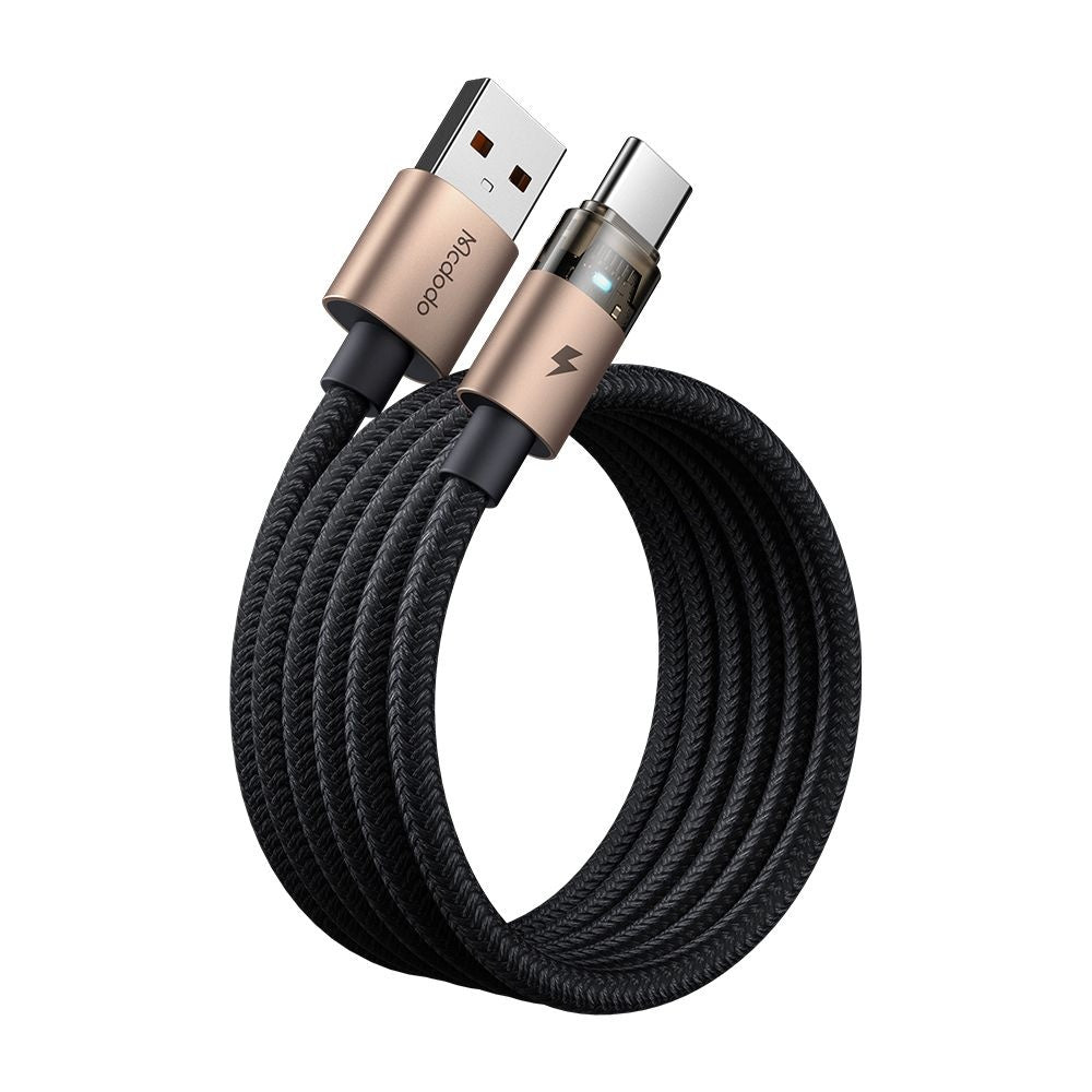 USB-A - USB-C McDodo CA-6891 -data- ja latauskaapeli, 66W, 1.2m, Kulta