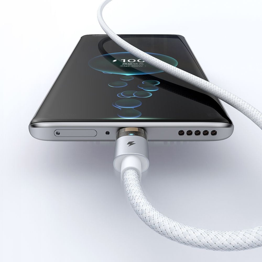 USB-A to USB-C Data and Charging Cable McDodo CA-6892, 66W, 1.2m, White