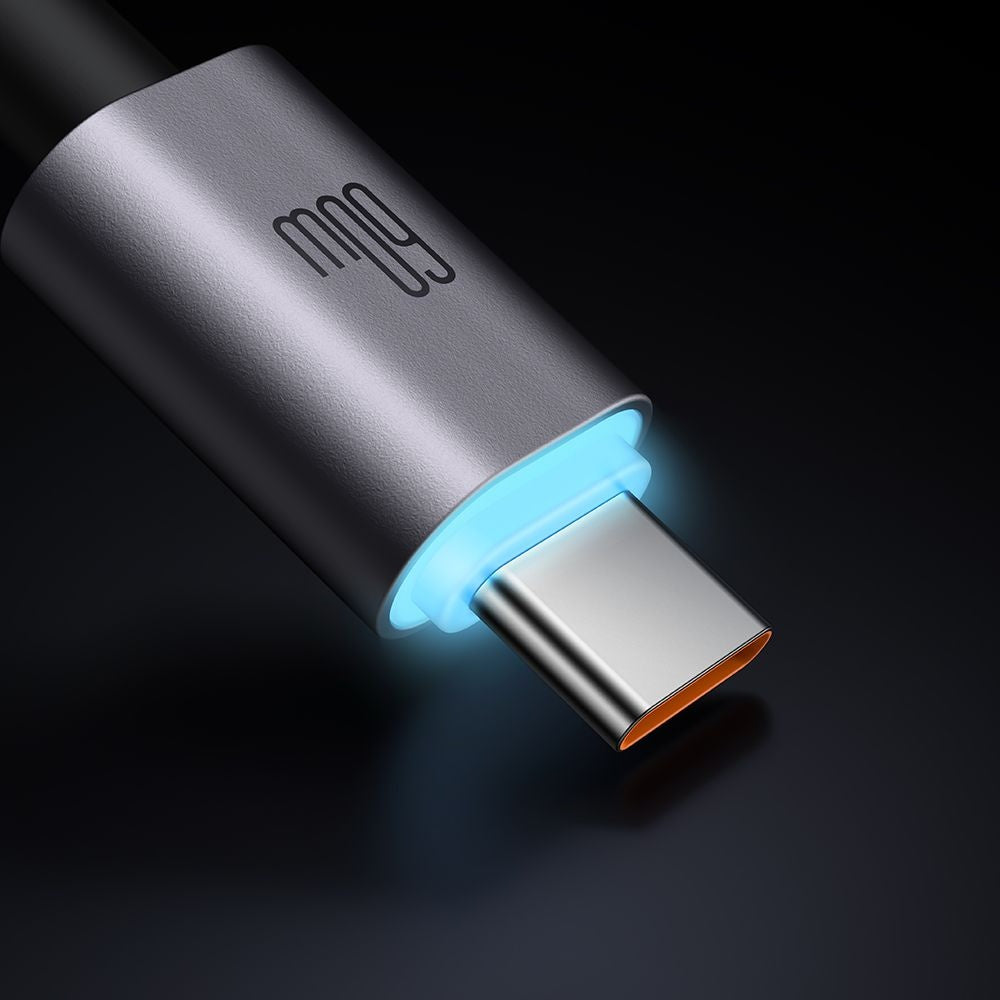 USB-A / USB-C tiedonsiirto- ja latauskaapeli - USB-C / Lightning McDodo CA-6560, 60W, 1,2m, Musta