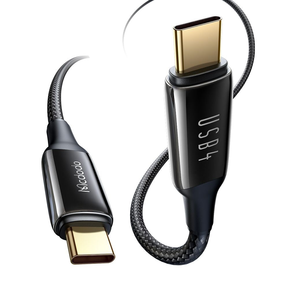 USB-C - USB-C McDodo CA-2990 Data- ja Latauskaapeli, 240W, 1.2m, Musta