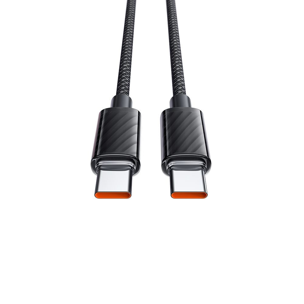 USB-C - USB-C McDodo CA-3670 -data- ja latauskaapeli, 100W, 1.2m, Musta