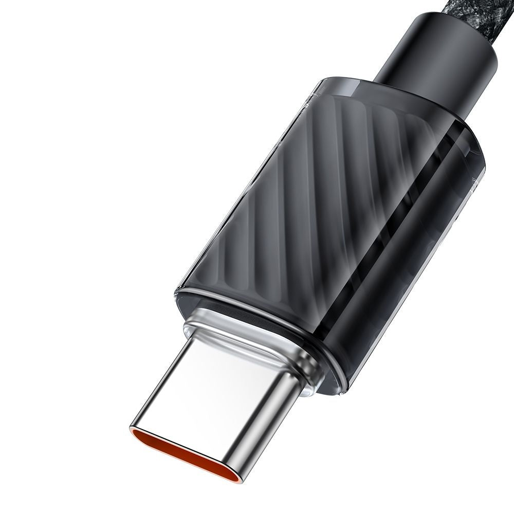 USB-C - USB-C McDodo CA-3670 -data- ja latauskaapeli, 100W, 1.2m, Musta