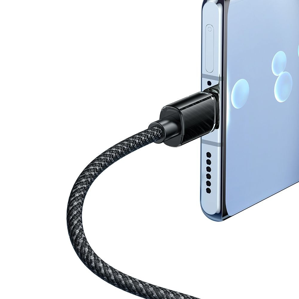 USB-C - USB-C McDodo CA-3670 -data- ja latauskaapeli, 100W, 1.2m, Musta