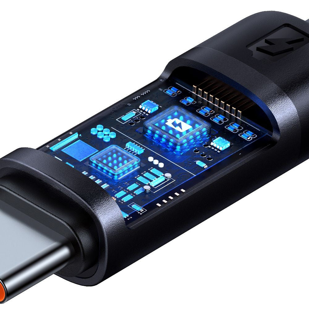 USB-C - USB-C McDodo CA-5780 Bat Display -data- ja latauskaapeli, 60W, 1.2m, Musta