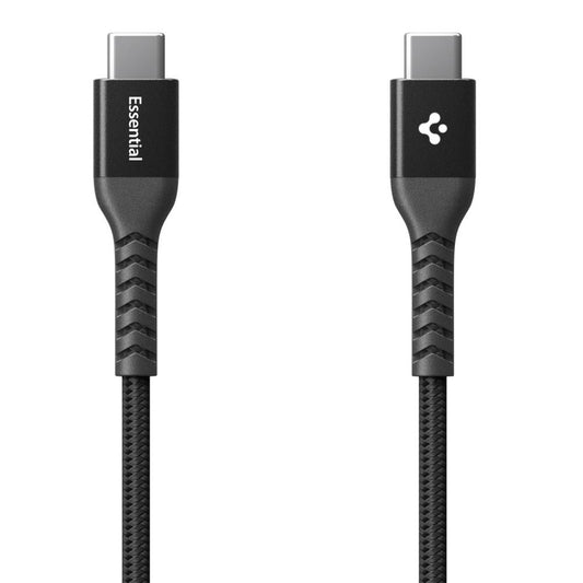 USB-C - USB-C Spigen EB10010CCA Data- ja Latauskaapeli, 100W, 1m, Musta ACA11103