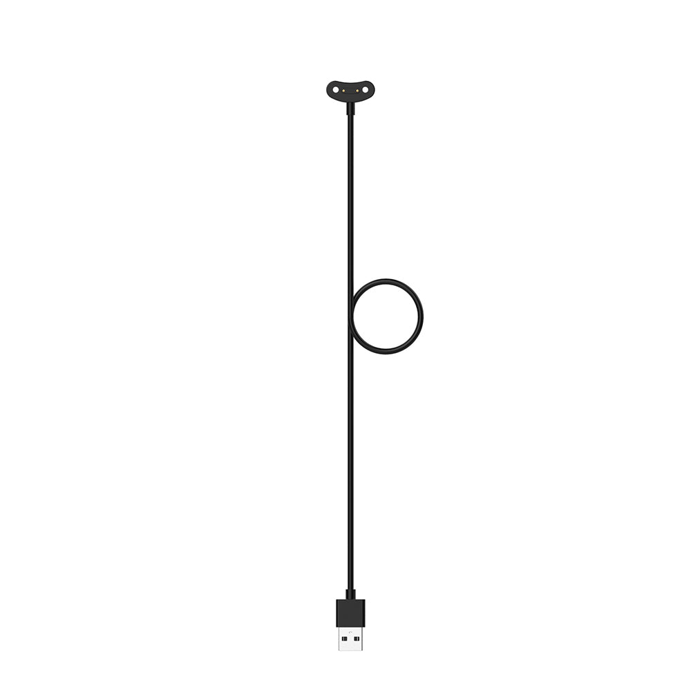 Techsuit TCW1 latauskaapeli Mobvoi Watch Series -sarjalle, USB-A, Musta