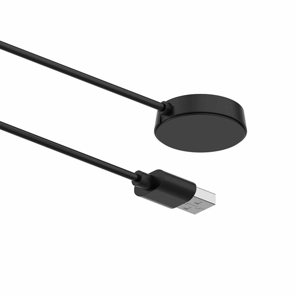 Techsuit THA1 latauskaapeli Amazfit Watch Series -sarjalle, USB-A, Musta