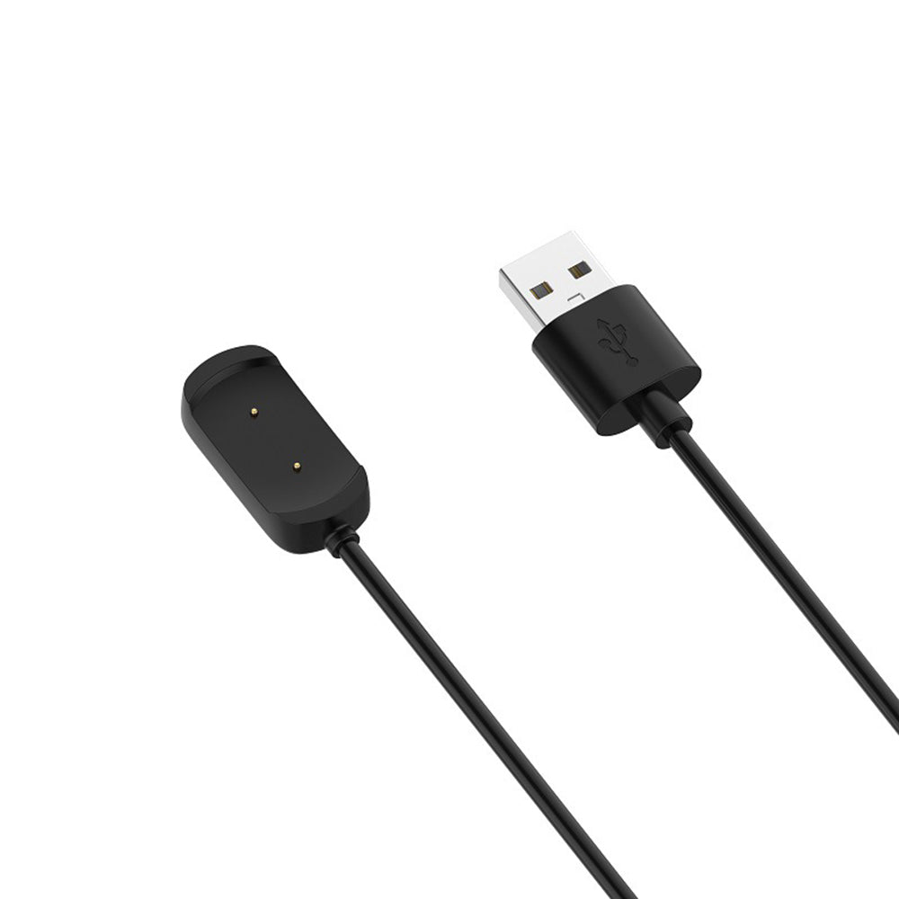 Techsuit THA2 -latauskaapeli Amazfit Watch Series -sarjalle, USB-A, Musta