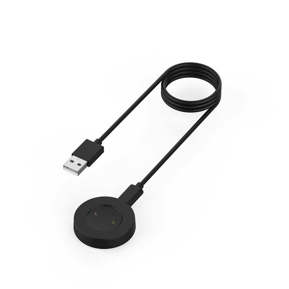 Techsuit THC3 latauskaapeli Honor Watch / Huawei Watch Series, USB-A, Musta