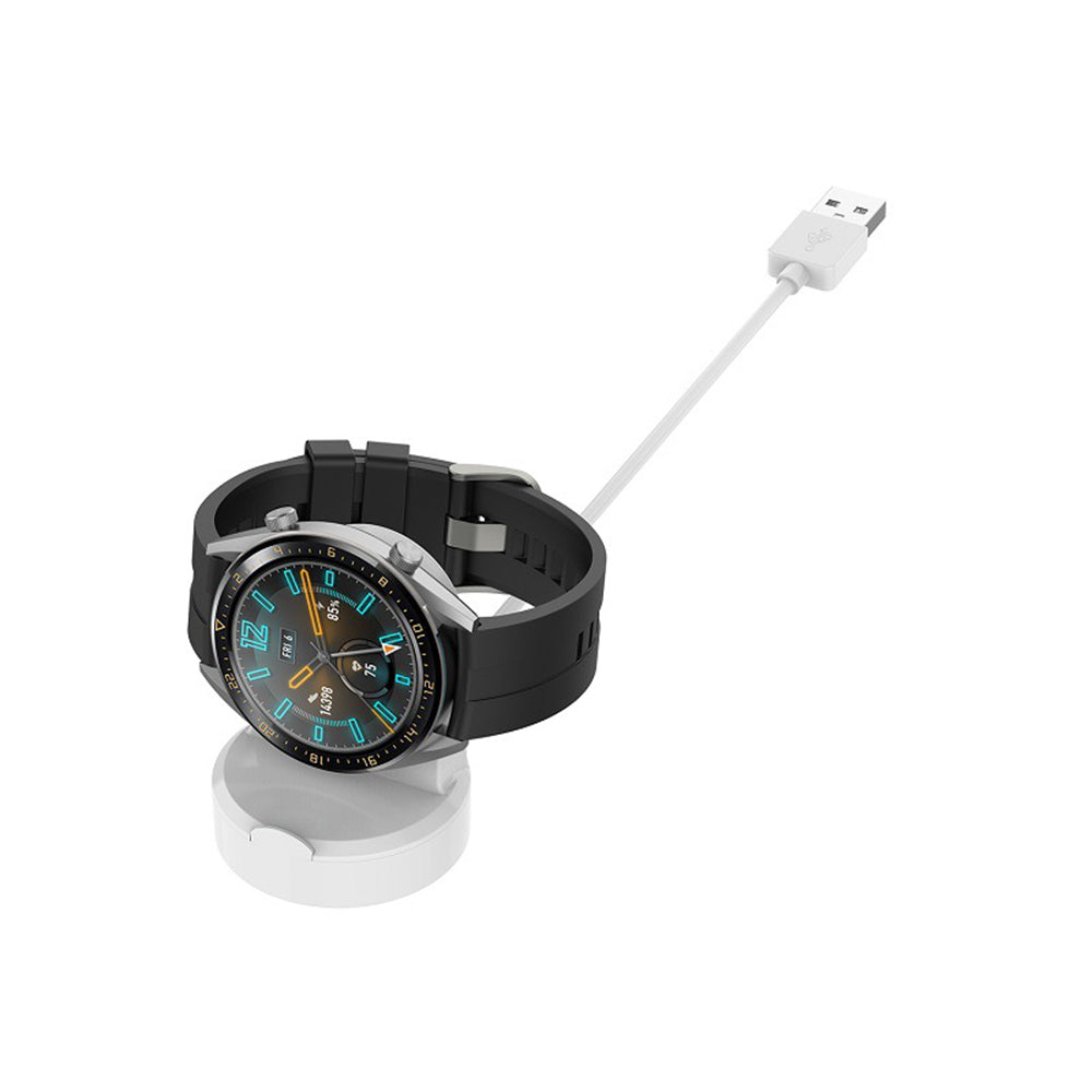 Techsuit THC4 latauskaapeli Honor Watch / Huawei Watch Series, USB-A, Musta