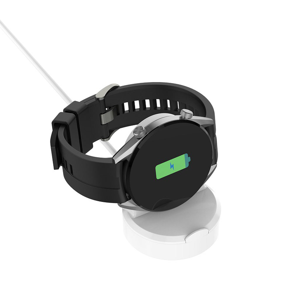 Techsuit THC4 latauskaapeli Honor Watch / Huawei Watch Series, USB-A, Musta