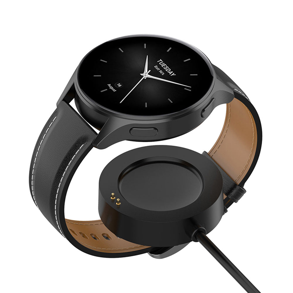 Techsuit TXC5 latauskaapeli Xiaomi Watch H1 / Watch 2 Pro / Watch S2, USB-A, Musta