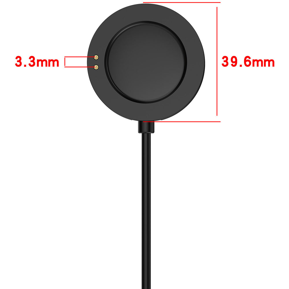 Techsuit TXC5 latauskaapeli Xiaomi Watch H1 / Watch 2 Pro / Watch S2, USB-A, Musta