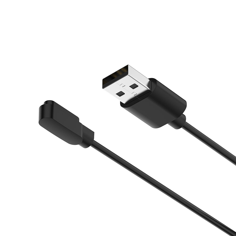 Techsuit TXC7 latauskaapeli Nothing CMF Watch Pro / Pro 2, USB-A, Musta