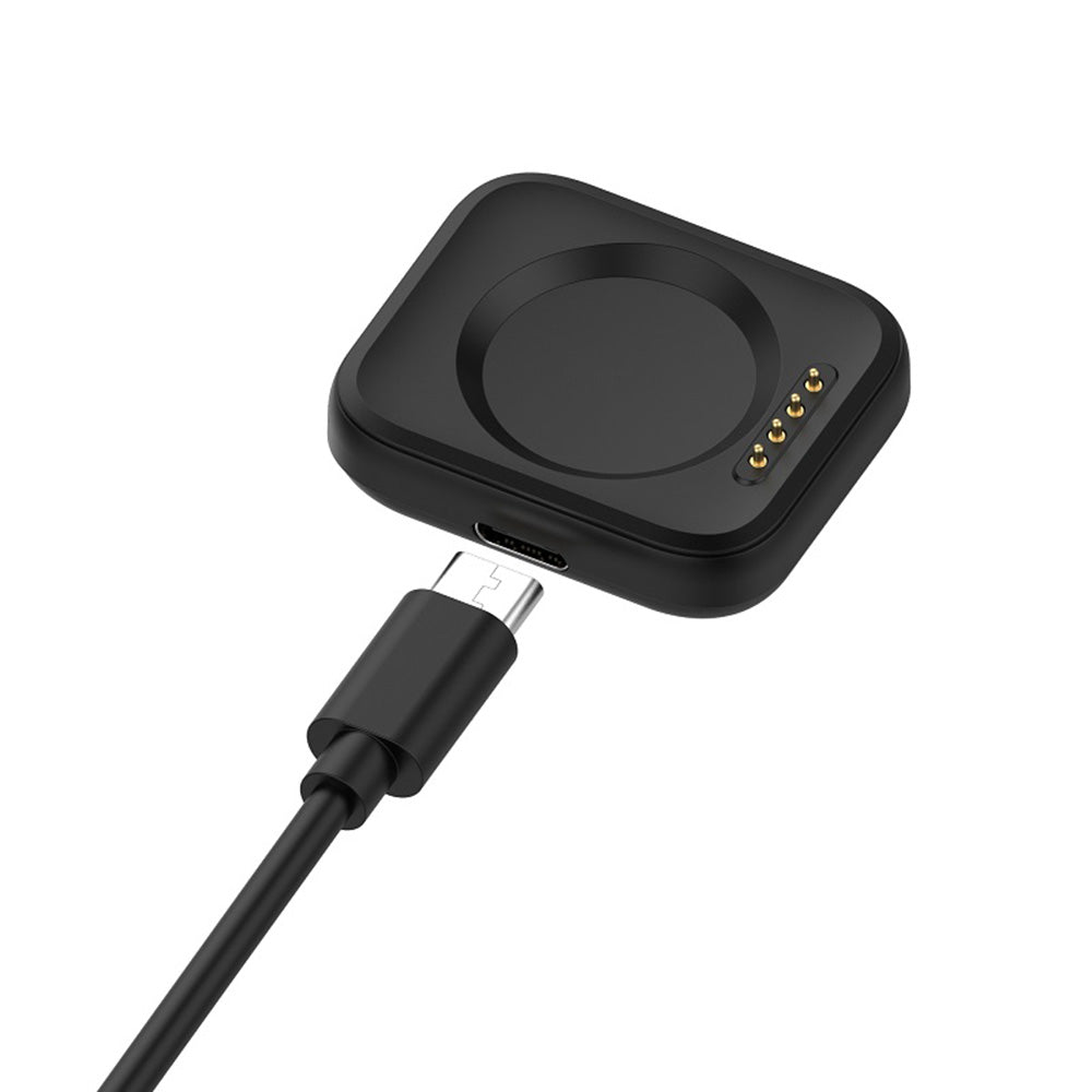 Techsuit TXC8 latauskaapeli Oppo Watch / OnePlus Watch Series, USB-A, Musta
