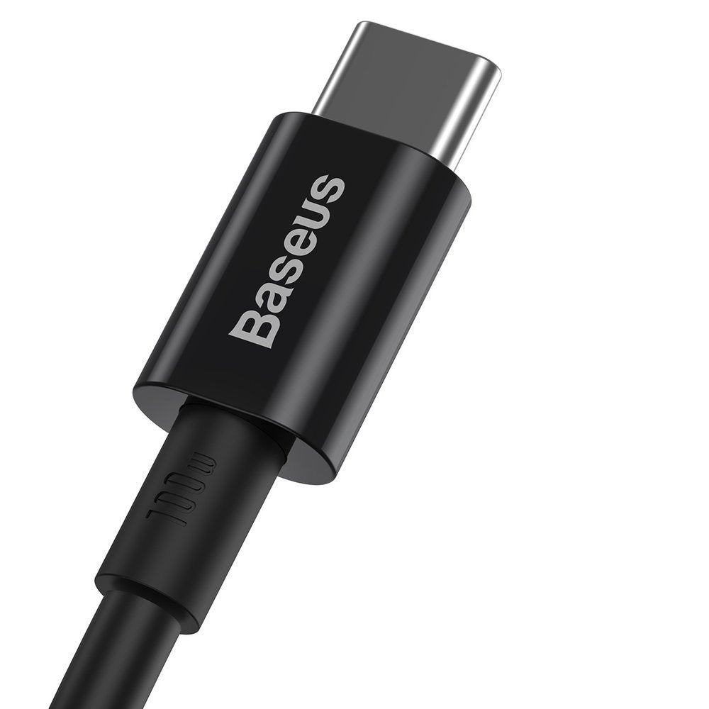 USB-C-tietojen- ja latauskaapeli - USB-C Baseus Superior Series, 100W, 2m, Musta CATYS-C01