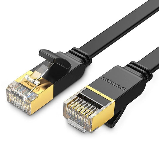 Verkkokaapeli UGREEN NW106 Litteä, UTP, Cat7, 3m, musta