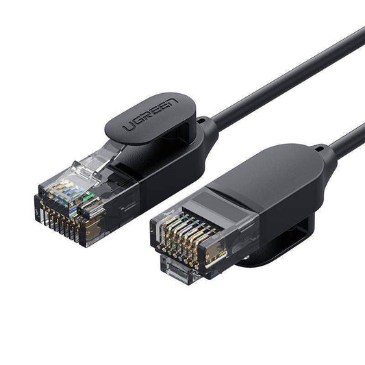 Verkkokaapeli UGREEN NW122, UTP, Cat6A, 10m, Musta