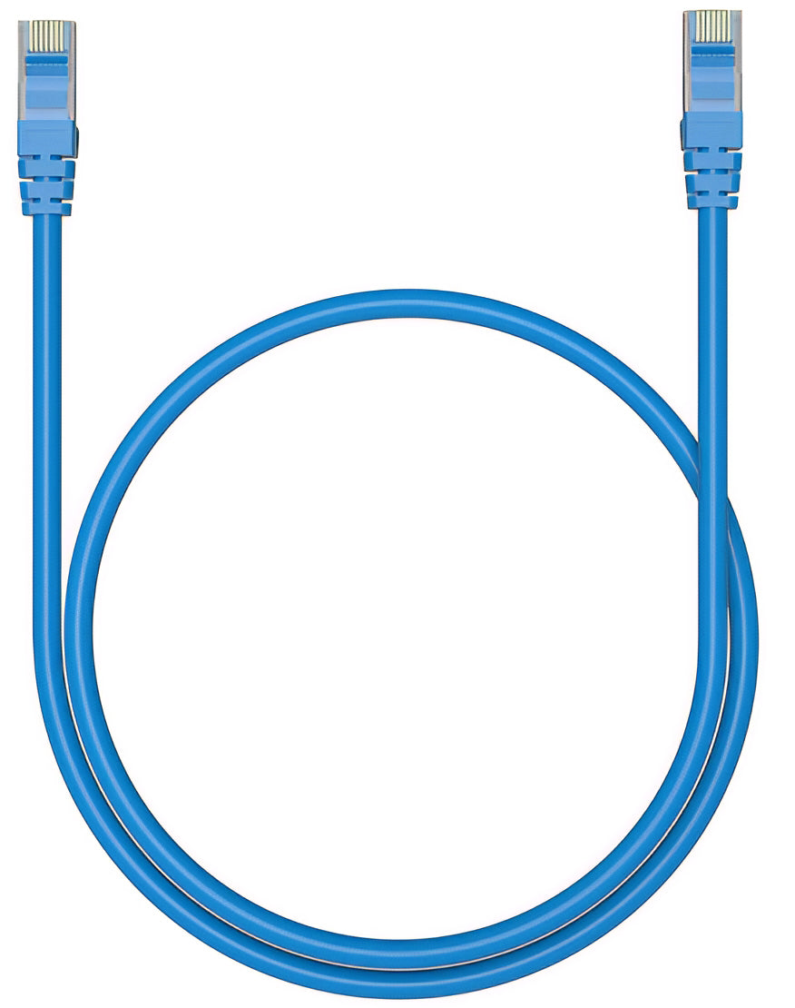 XO Design GB007 -verkkokaapeli, UTP, Cat6, 1m, Sininen