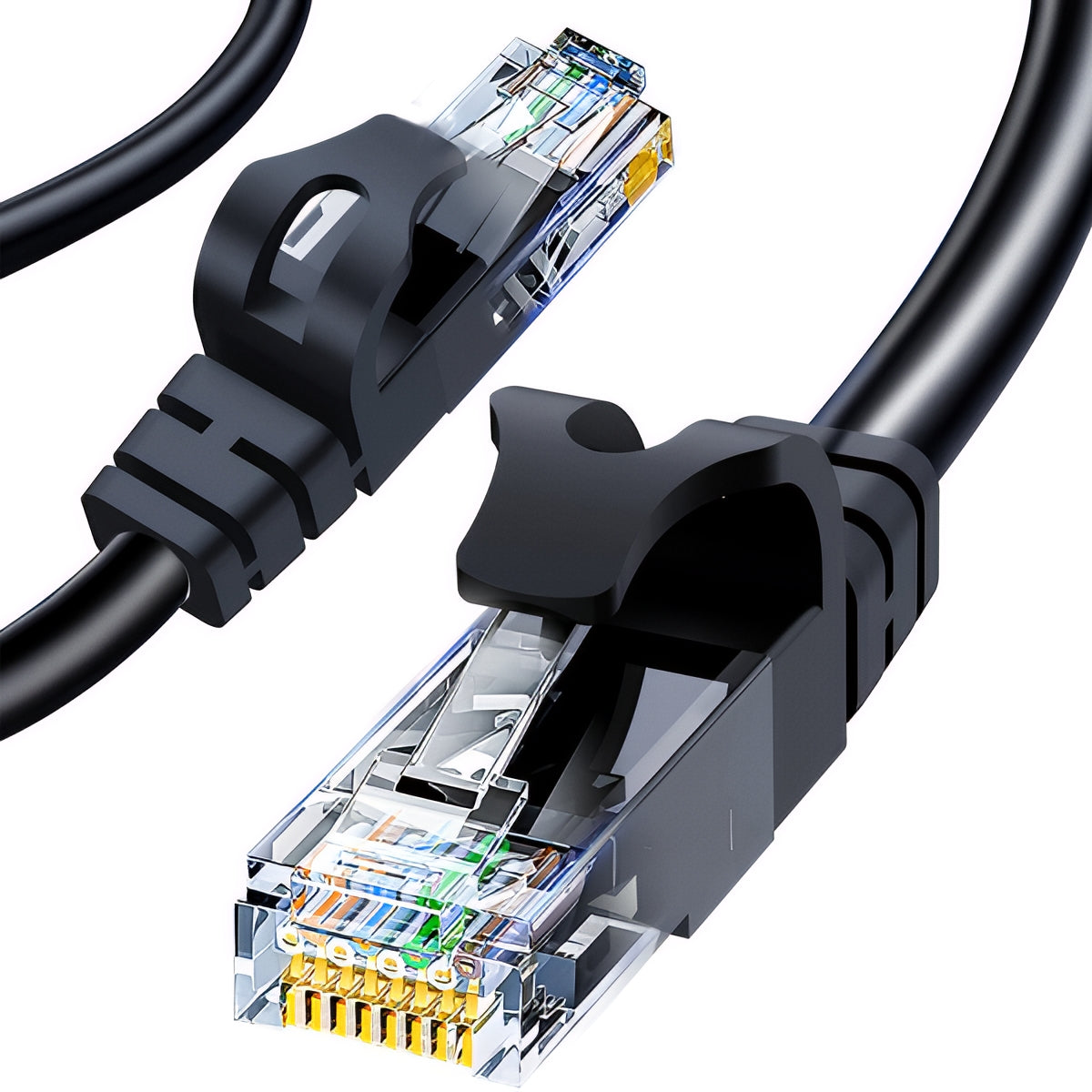 XO Design GB007 -verkkokaapeli, UTP, Cat6, 1m, Sininen