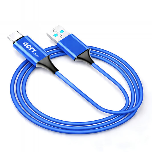 iSOFT IS-007 Tiedonsiirtokaapeli, USB-A - USB-C liitäntä