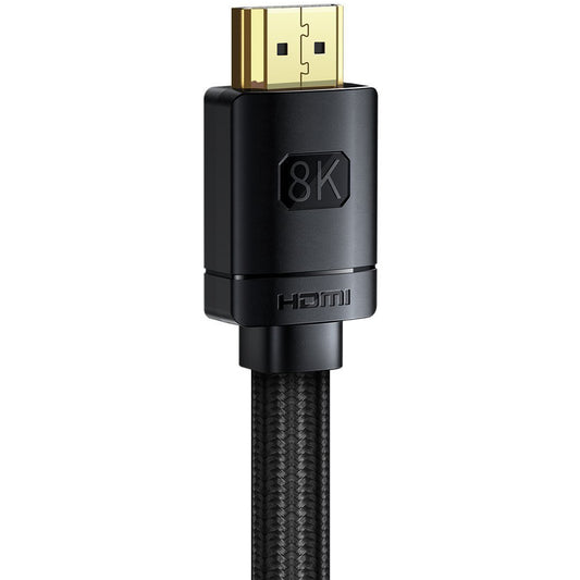 Baseus High Definition -videokaapeli, HDMI - HDMI, 8K, 2m, Musta CAKGQ-K01
