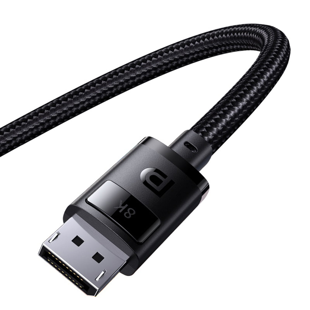 Baseus High Definition -videokaapeli, DisplayPort - DisplayPort, 8K, 1,5 m, musta B00633706111-01