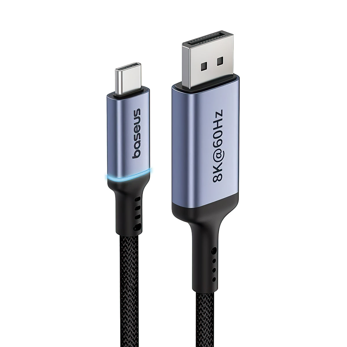 USB-C - DisplayPort Baseus Ultra Clarity -audio- ja videokaapeli, 8K, 1.5m, Musta B0063370D111-00